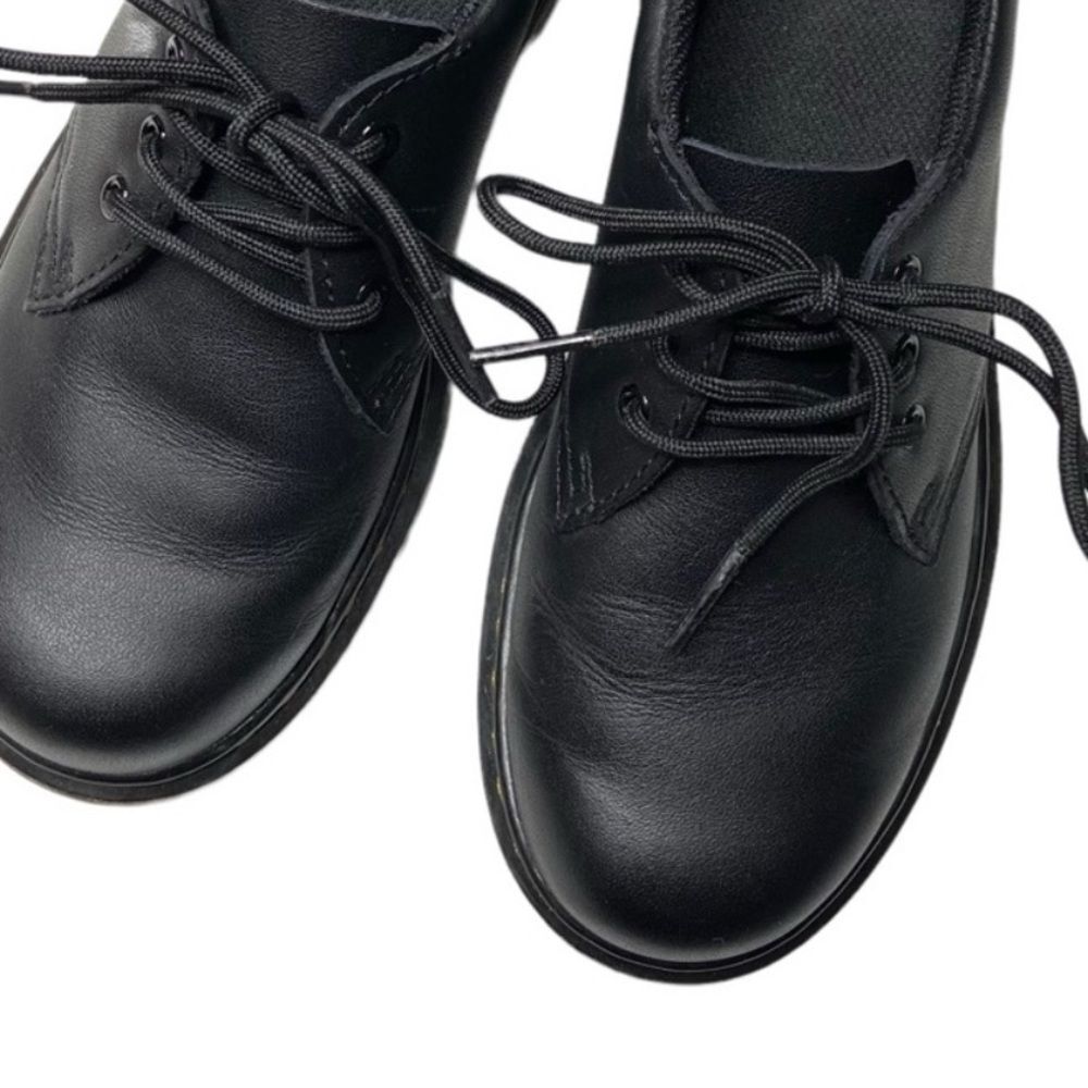 Dr. Martens Black 1461 Softy T Leather Shoes Size 5 - Picture 7 of 9